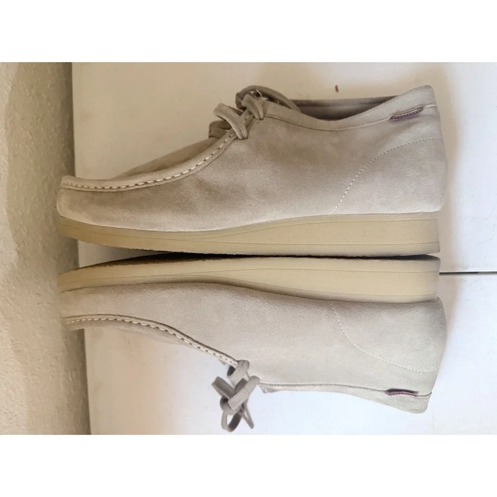 Clarks Stinson Hi Men's Size 14 Sand Suede Wallabee Chukka Shoes Beige Moc Toe